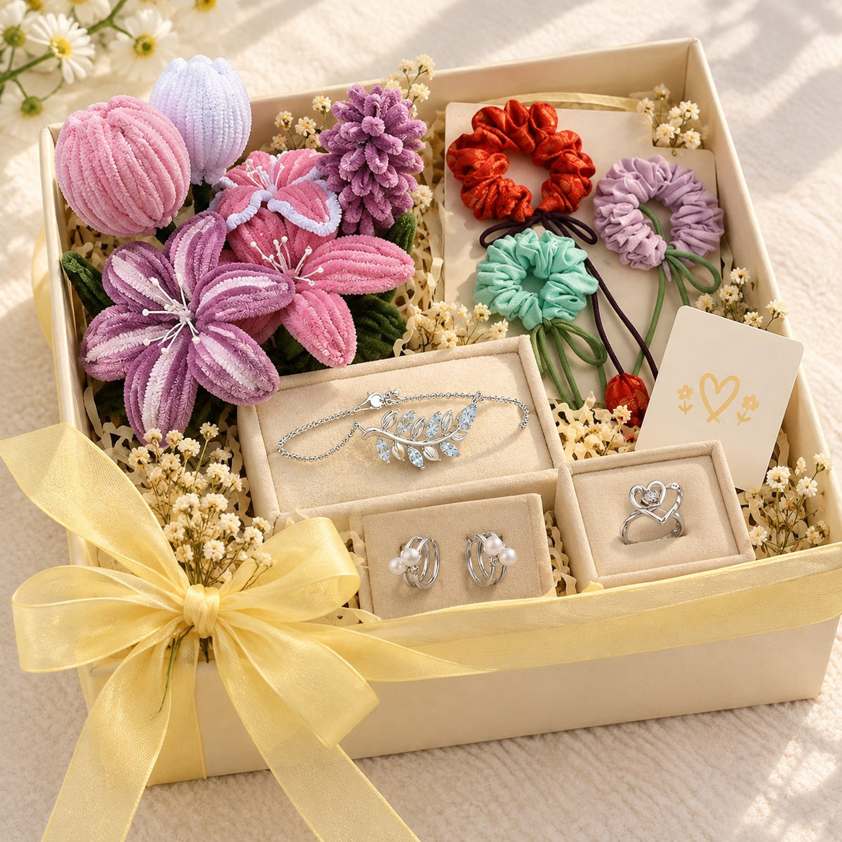 Golden Bloom Luxe Gift Box
