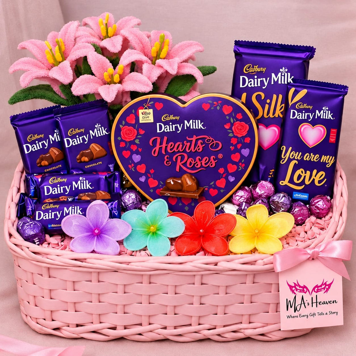 Sweetheart Bloom Basket